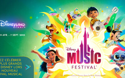Un tout nouveau festival musical qui célèbre les plus grands hits Disney !