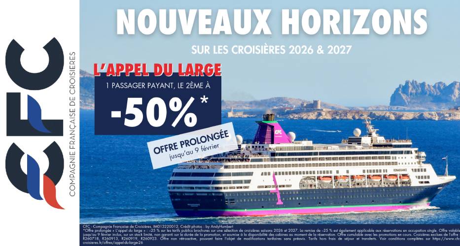 CFC appel du large promotion 50% apace loisirs