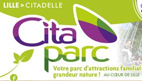 Logo Cita parc partenaire pour places à tarif réduit apace loisirs