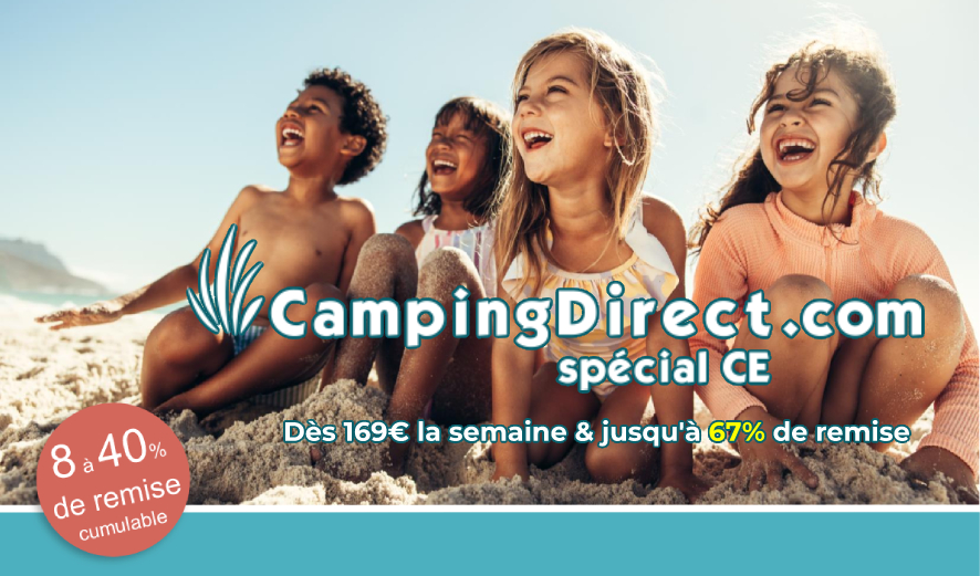 Promo Camping direct reservation Apace Loisirs
