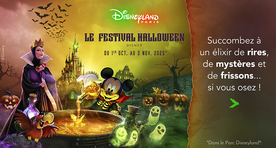 J – 15 avant le Festival Halloween Disney !