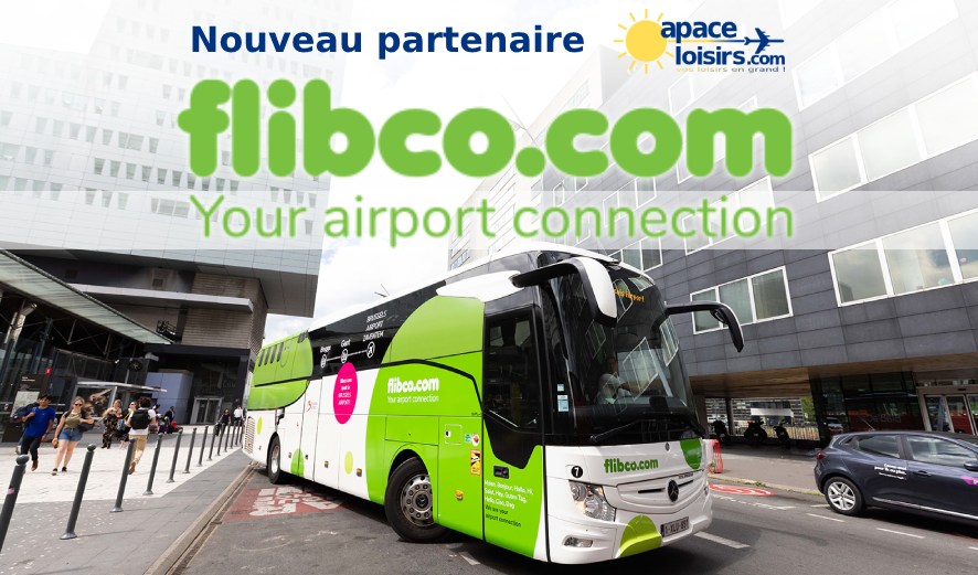 Flibco, votre navette aéroport – Nouveau partenaire APACE Loisirs