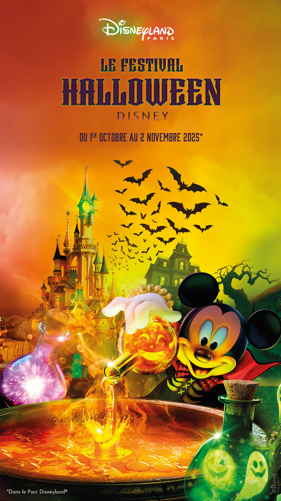 Halloween a Disneyland Paris billet tarif reduit apace loisirs Halloween a Disneyland Paris billet tarif reduit apace loisirs
