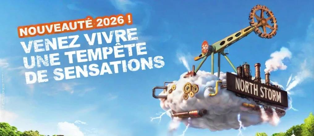 North Storm nouveauté 2026 du Parc Bagatelle