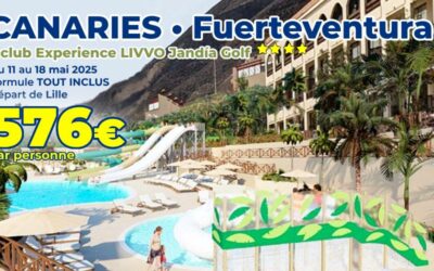 CANARIES : Séjour au Ôclub Experience LIVVO Jandía Golf 4* de Fuerteventura