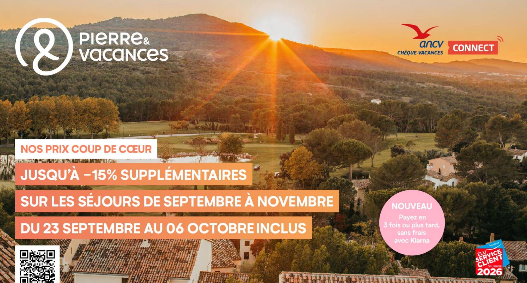 Pierre et vacances offre 15 pourcents sep 2026 apace loisirs 2 Pierre et vacances offre 15 pourcents sep 2026 apace loisirs 2
