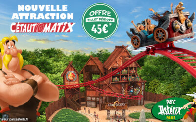 [BILLETS PÉRIODE] : Le PARC ASTÉRIX à prix cadeau !