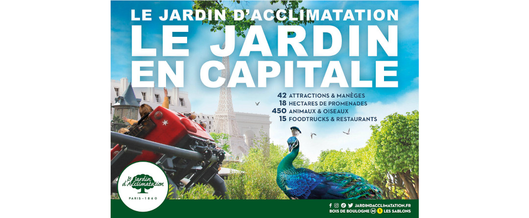 JARDIN D’ACCLIMATATION Paris – “E-Billet” – 2023