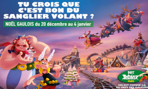 Noël Gaulois au PARC ASTERIX – 45€ au lieu de 55€