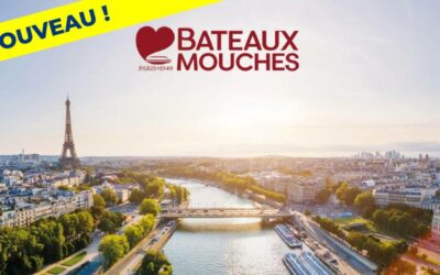 [NOUVEAU !] Paris sous un angle unique avec les BATEAUX MOUCHES