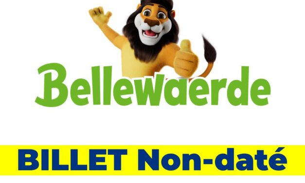 Billet BELLEWAERDE PARK Ypres (Belgique) – E-Billet