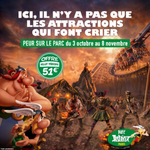 billet periode parc asterix peur sur le parc halloween apace loisirs sq