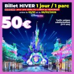 billet hiver semaine DISNEY 1 jour 1 parc apace loisirs