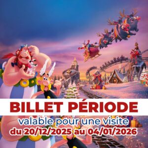 billet periode Parc Asterix Noel apace loisirs