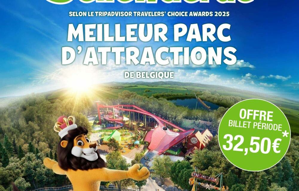 [BILLET PÉRIODE] Bellewaerde Park 32,50€ – E-Billet pour une visite du 28/05 au 27/09/2026