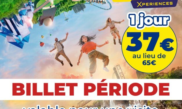 [BILLET PÉRIODE] Futuroscope – E-Billet pour une visite du 05/09 au 18/10/2026