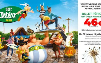 Les Billets Période pour le PARC ASTÉRIX sont de retour !
