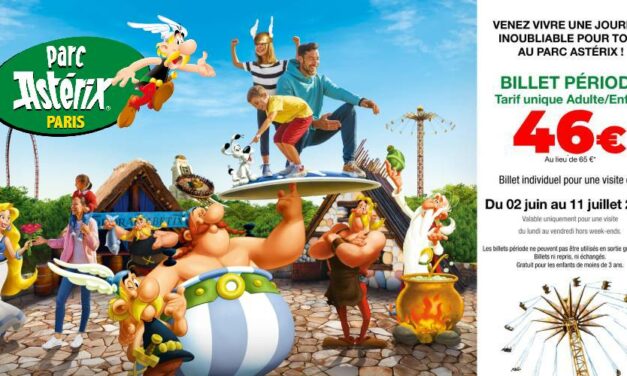 Les Billets Période pour le PARC ASTÉRIX sont de retour !