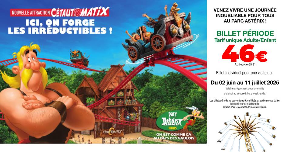 Billet période Bellewaerde pas cher billetterie apace loisirs