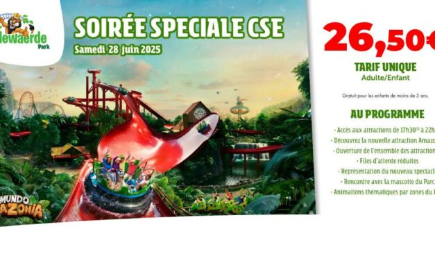 [BILLET DATÉ] Pour une soirée exceptionnelle à BELLEWAERDE !