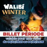 billet periode walibi Noel apace loisirs