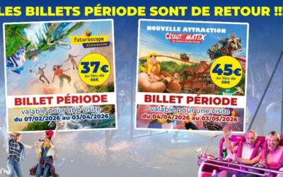 De nouvelles promos FUTUROSCOPE & PARC ASTÉRIX !