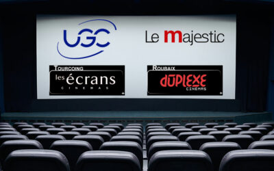 Cinémas UGC (Lille / Villeneuve d’Ascq), Majestic (Lille) + Duplex (Roubaix), Les Écrans (Tourcoing)