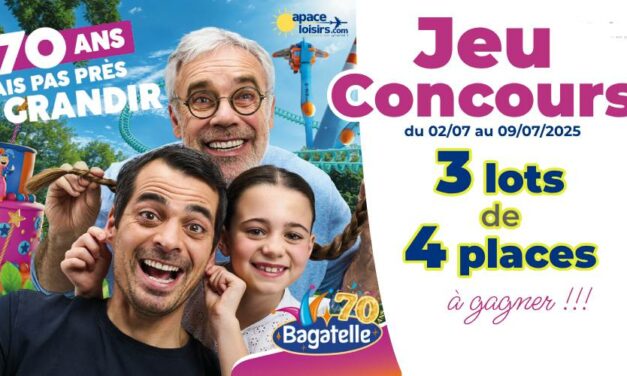Le Jeu Concours de Juillet est là !