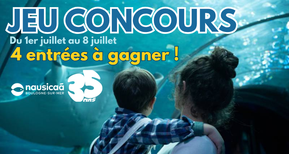 jeu concours apace loisirs nausicaa juillet