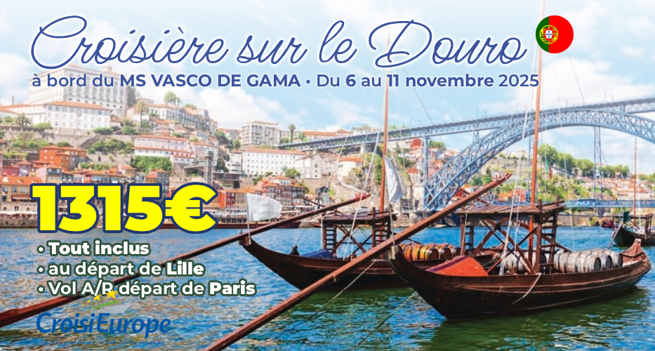 croisiere au portugal sur le douro en novembre 2025 avec apace loisirs et croisieurope