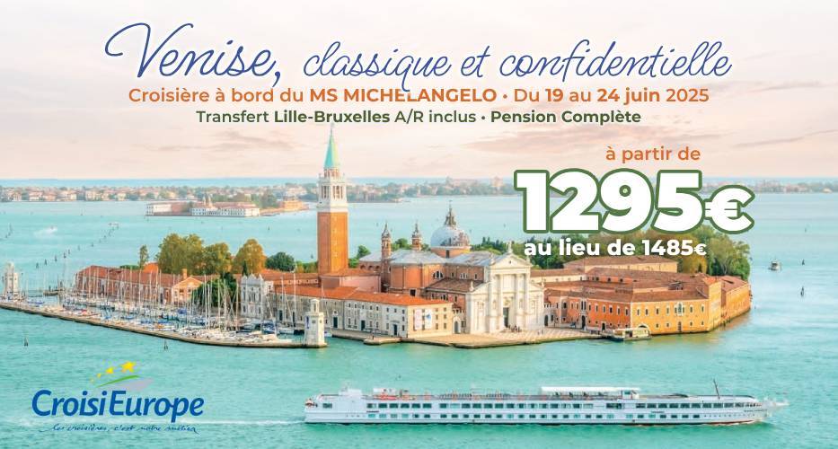 Croisière venise apace loisirs croisieurope