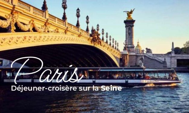 PARIS : Déjeuner croisière sur la Seine