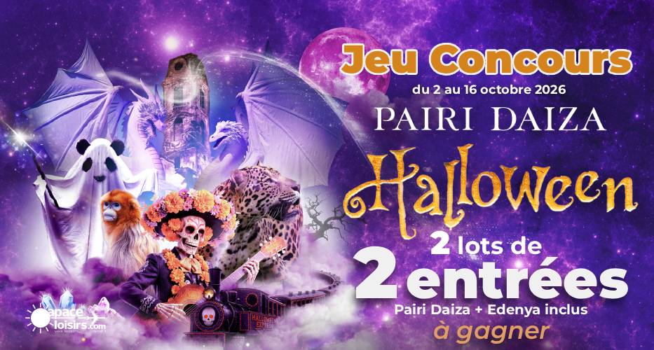 feat concours halloween pairi daiza apace loisirs octobre 2026