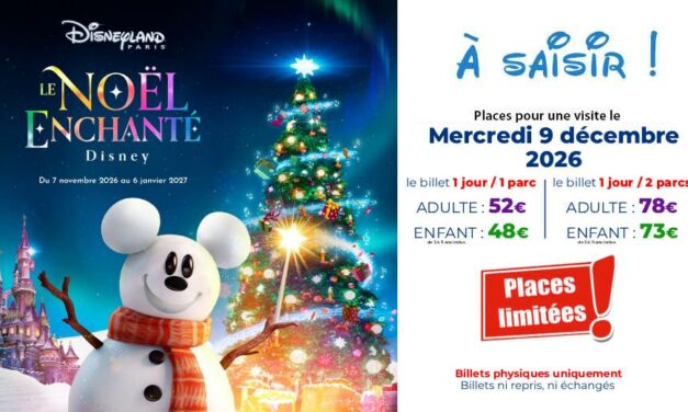 OFFRE EXCLUSIVE Apace Loisirs pour DISNEYLAND PARIS !