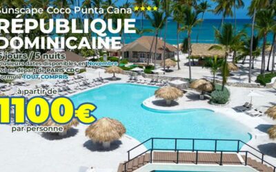 [BON PLAN!] RÉPUBLIQUE DOMINICAINE: Partez au Sunscape Coco Punta Cana**** en novembre