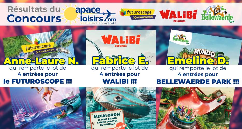 Jeu concours mensuel APACE Loisirs