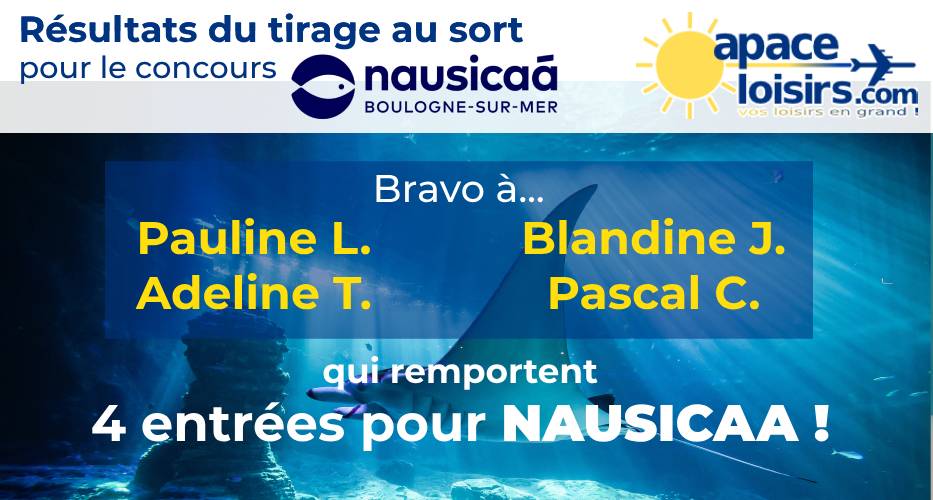 Jeu concours mensuel APACE Loisirs