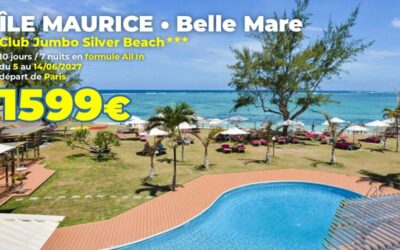 ÎLE MAURICE : Partez au Club Jumbo Silver Beach en juin prochain !