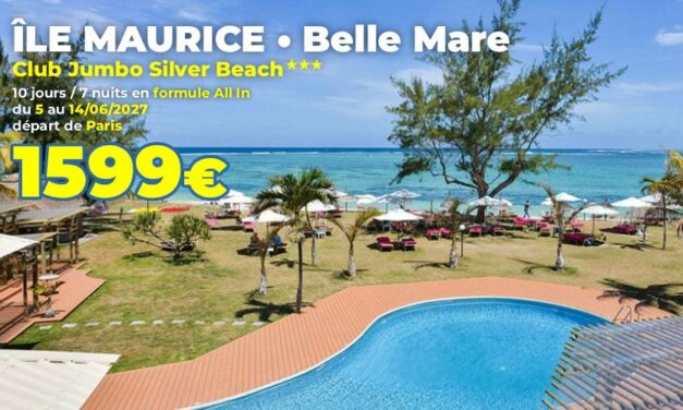 ÎLE MAURICE : Partez au Club Jumbo Silver Beach en juin prochain !