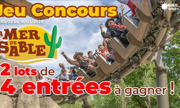 Le concours de mars est lancé avec LA MER DE SABLE !