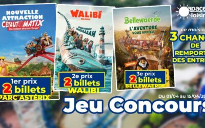 Le jeu concours d&rsquo;avril est lancé !
