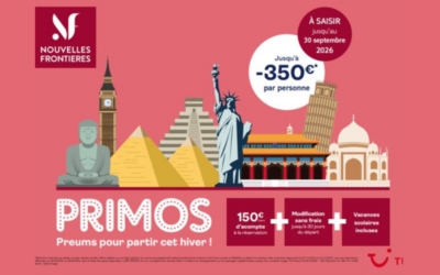 TOP DÉPART POUR LES PRIMOS CIRCUITS NOUVELLES FRONTIÈRES