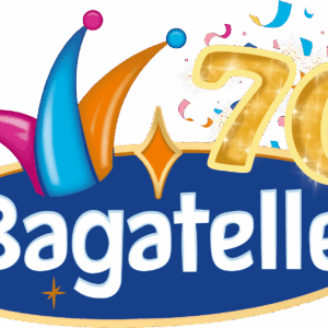 Logo 70 ans Bagatelle billetterie apace loisirs