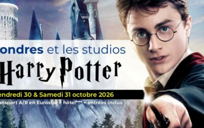 [COMPLET !] LONDRES et les Studios HARRY POTTER – 30 et 31 octobre 2026