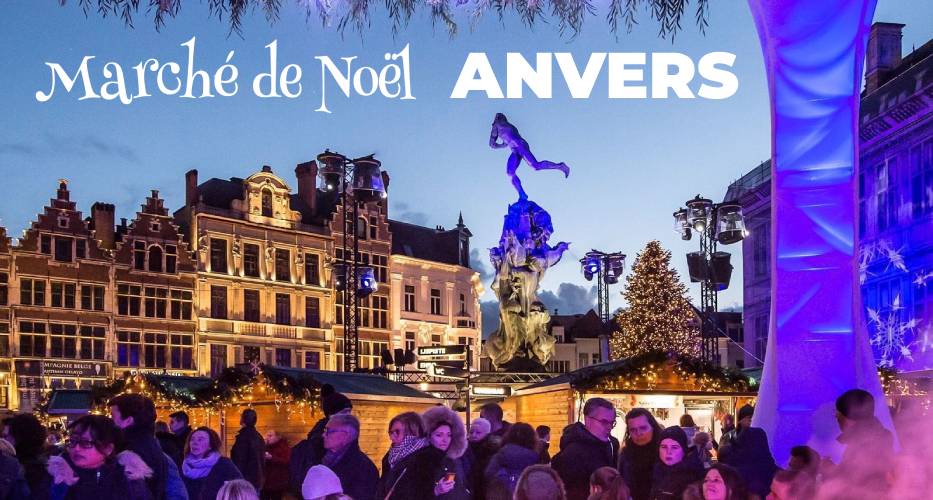 voyage en autocar au marché de noël de Anvers avec apace loisirs