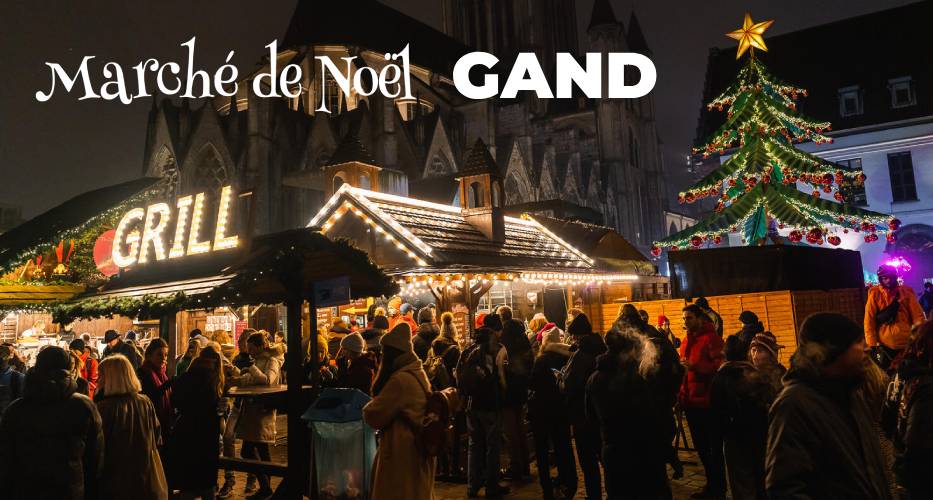 voyage en autocar au marché de noël de Gand avec apace loisirs