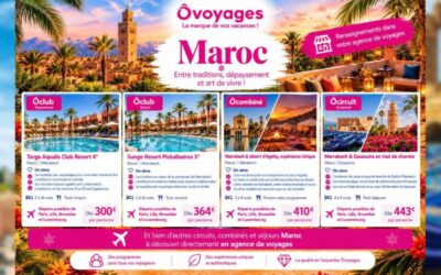 Cap sur le Maroc avec ÔVOYAGES !