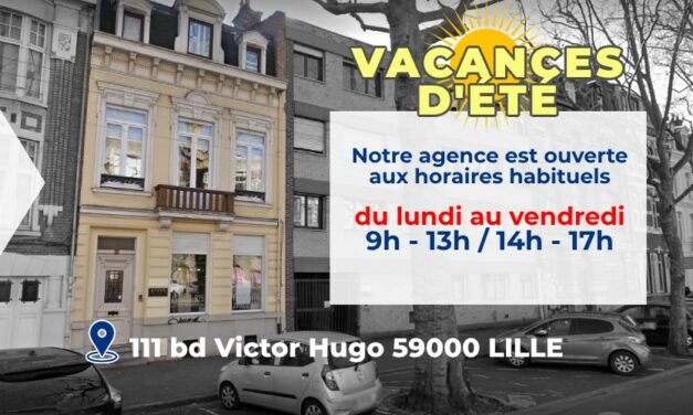 Horaires pour les vacances – Agence APACE Loisirs de Lille