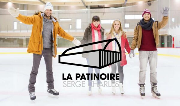 La patinoire Serge Charles de Wasquehal, partenaire billetterie Apace Loisirs pour tarifs réduits