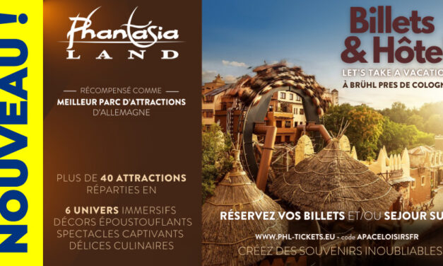 Phantasialand: jusqu’à 50% de réduction avec APACE Loisirs !